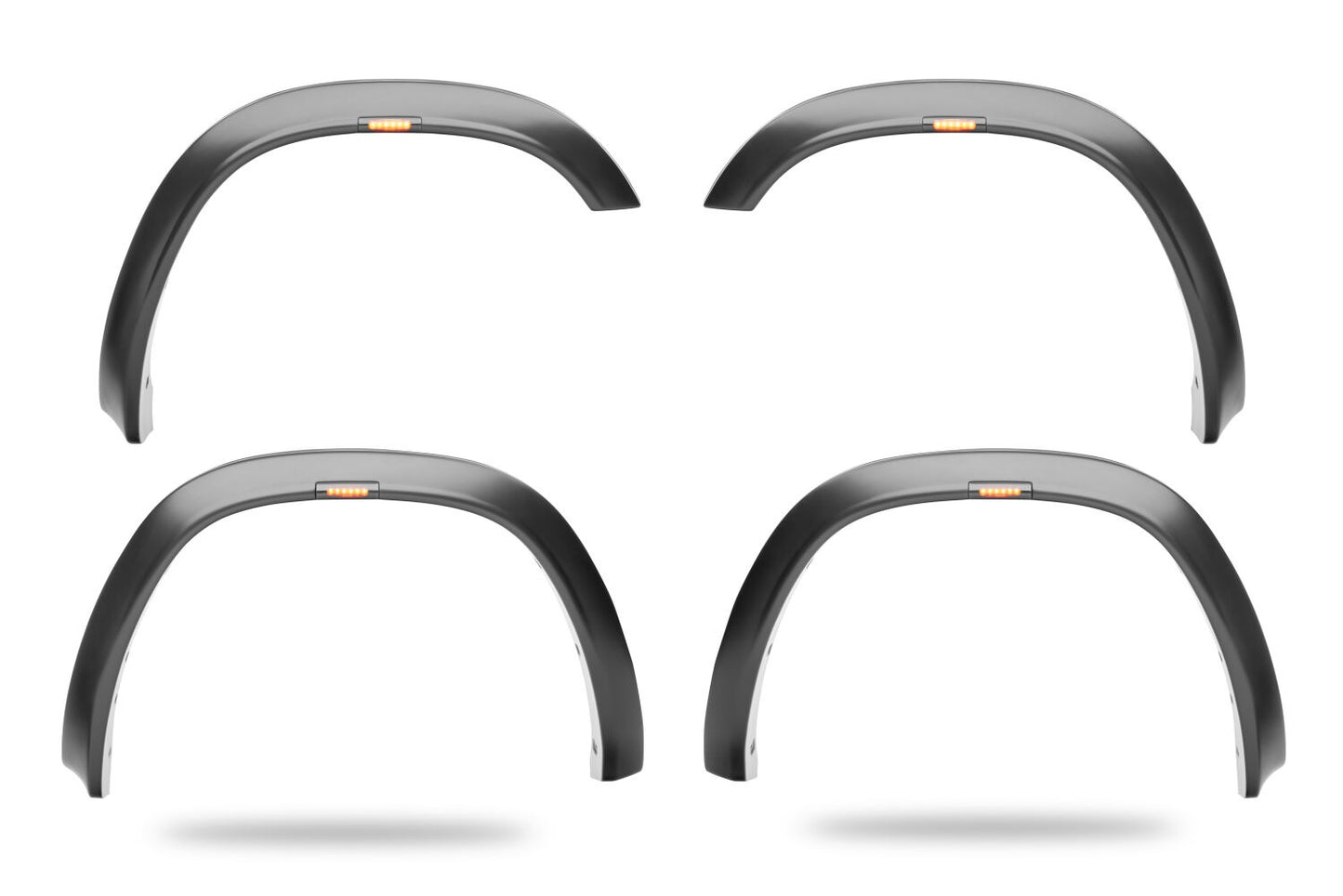 Husky Liners RVL Fender Flares Black Smooth Finish 4-Piece Set