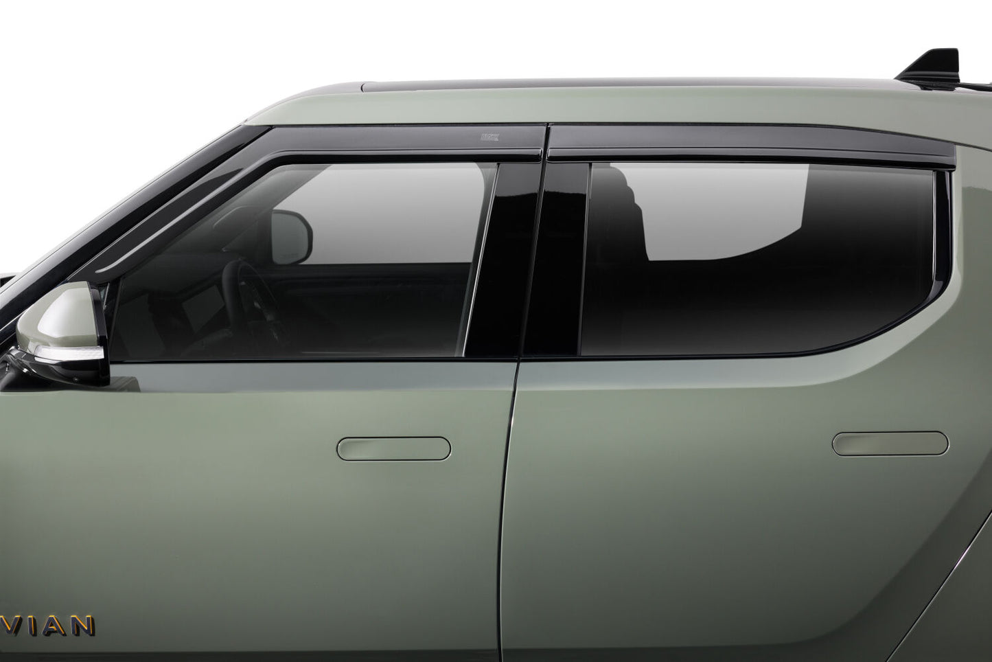 Husky Liners Low Profile Ventvisor Deflector; Smoke; Outside Mount; 4 pc.