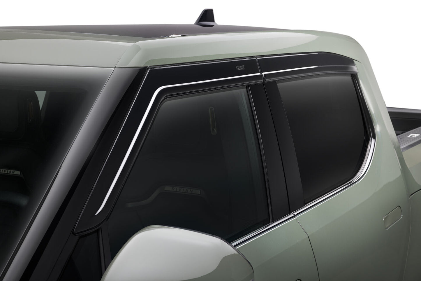 Husky Liners Low Profile Ventvisor Deflector; Smoke; Outside Mount; 4 pc.