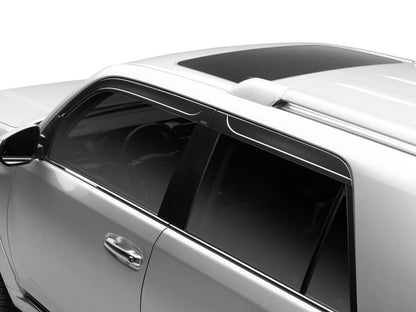 Husky Liners Low Profile Ventvisor Deflector; Smoke; Outside Mount; 4 pc. by Husky Liners