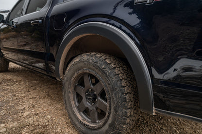 Husky Liners OE Style Fender Flares Black Smooth Finish 4-Piece Set