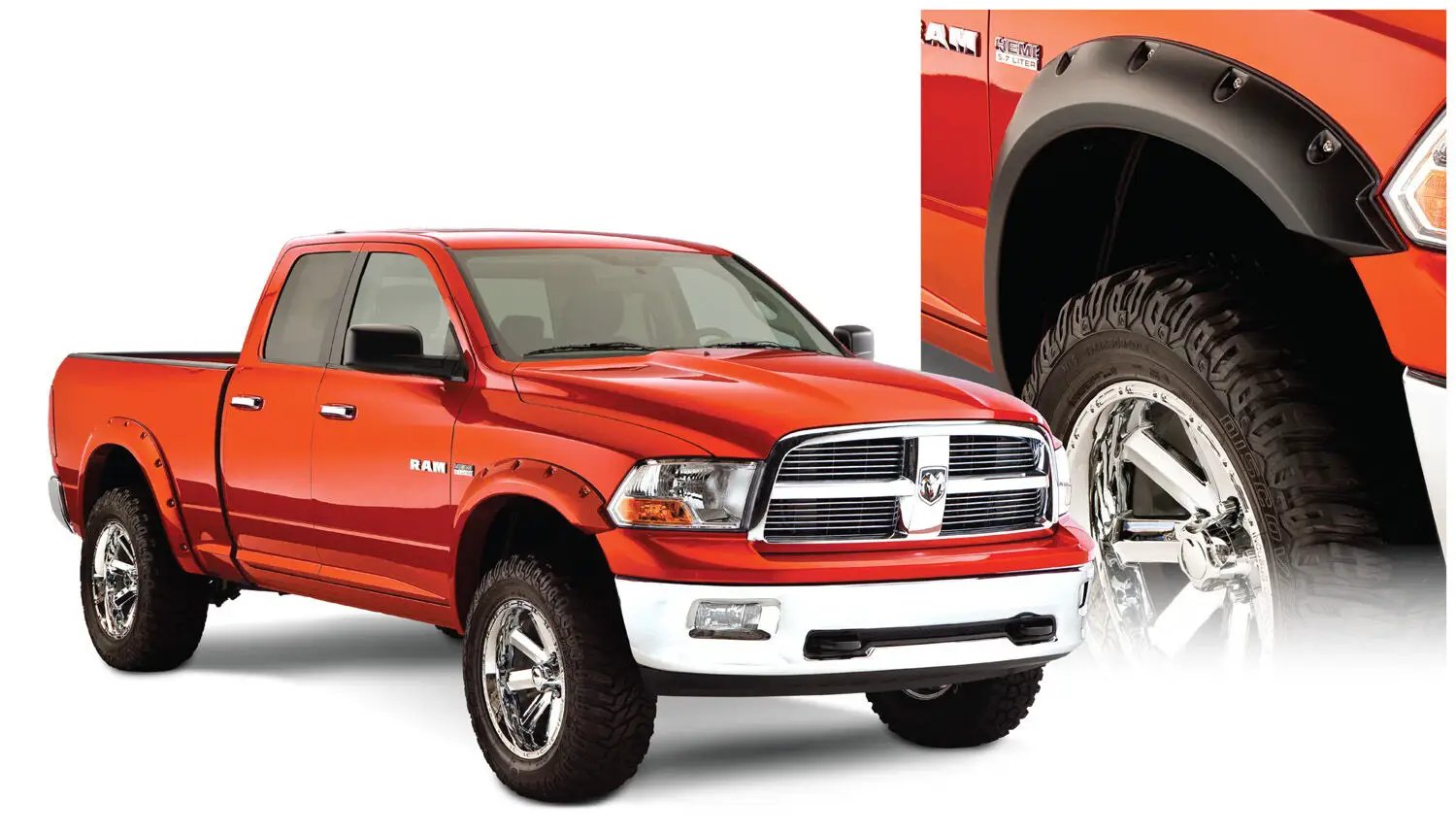 Husky Liners Pocket Style Fender Flare 4 PC Set by Husky Liners