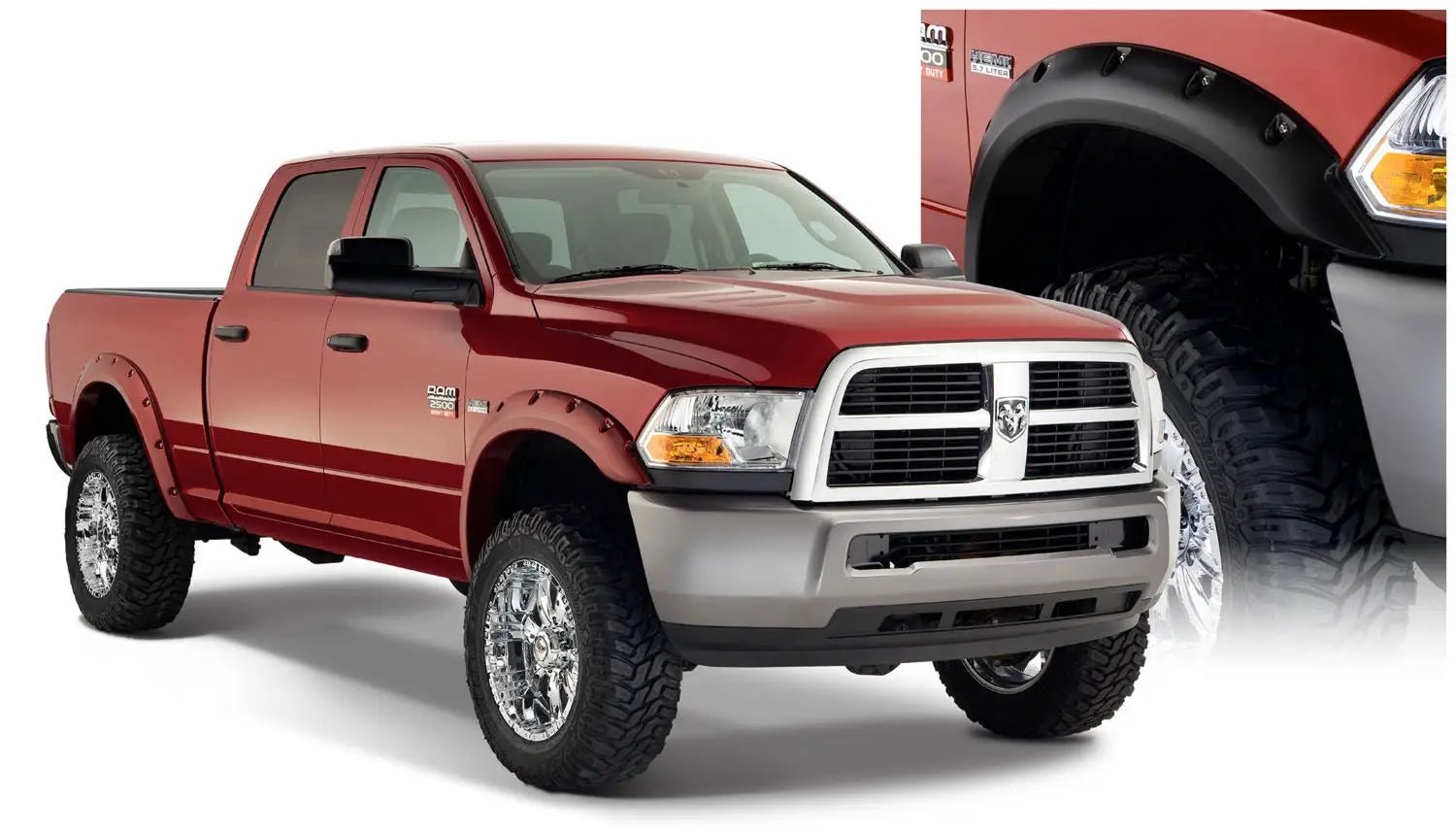 Husky Liners Pocket Style Fender Flare 4 PC Set by Husky Liners