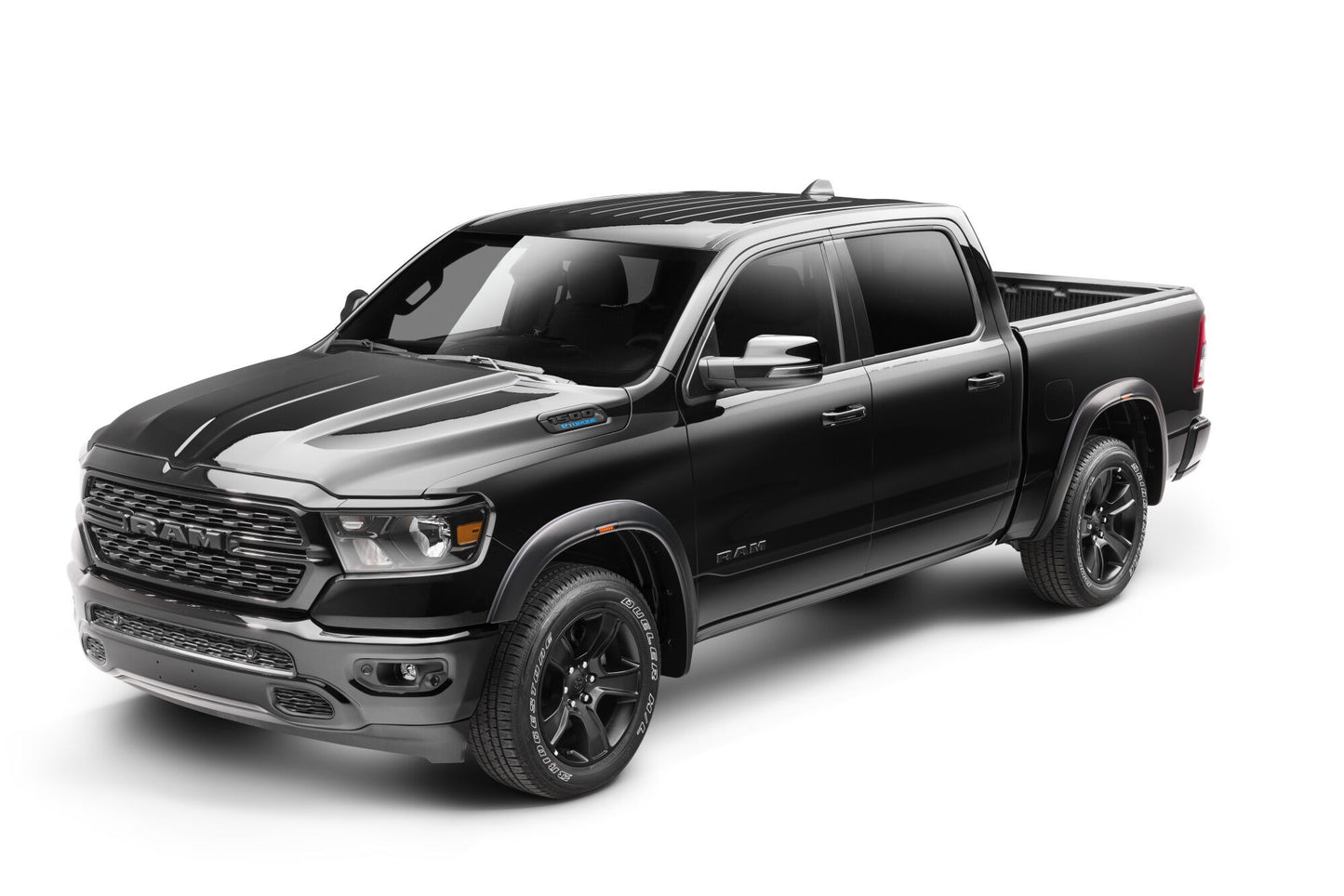 Husky Liners RVL Fender Flares Black Smooth Finish 4-Piece Set