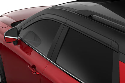 Husky Liners Low Profile Ventvisor Deflector; Smoke; Outside Mount; 4 pc.