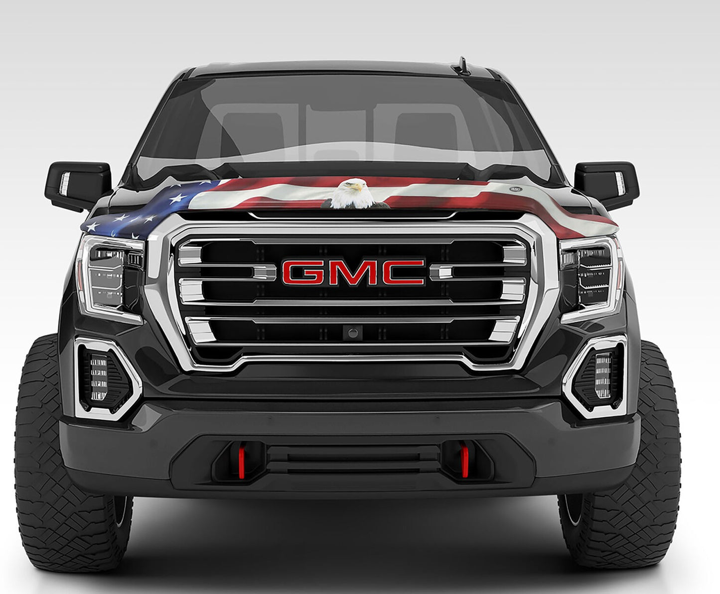 Husky Liners Eagle American Flag Bug Shield
