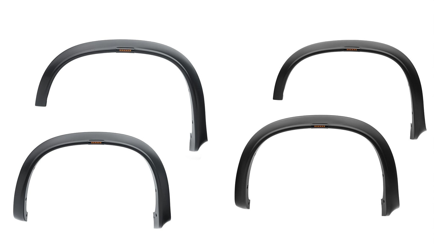 Husky Liners RVL Fender Flares Black Smooth Finish 4-Piece Set