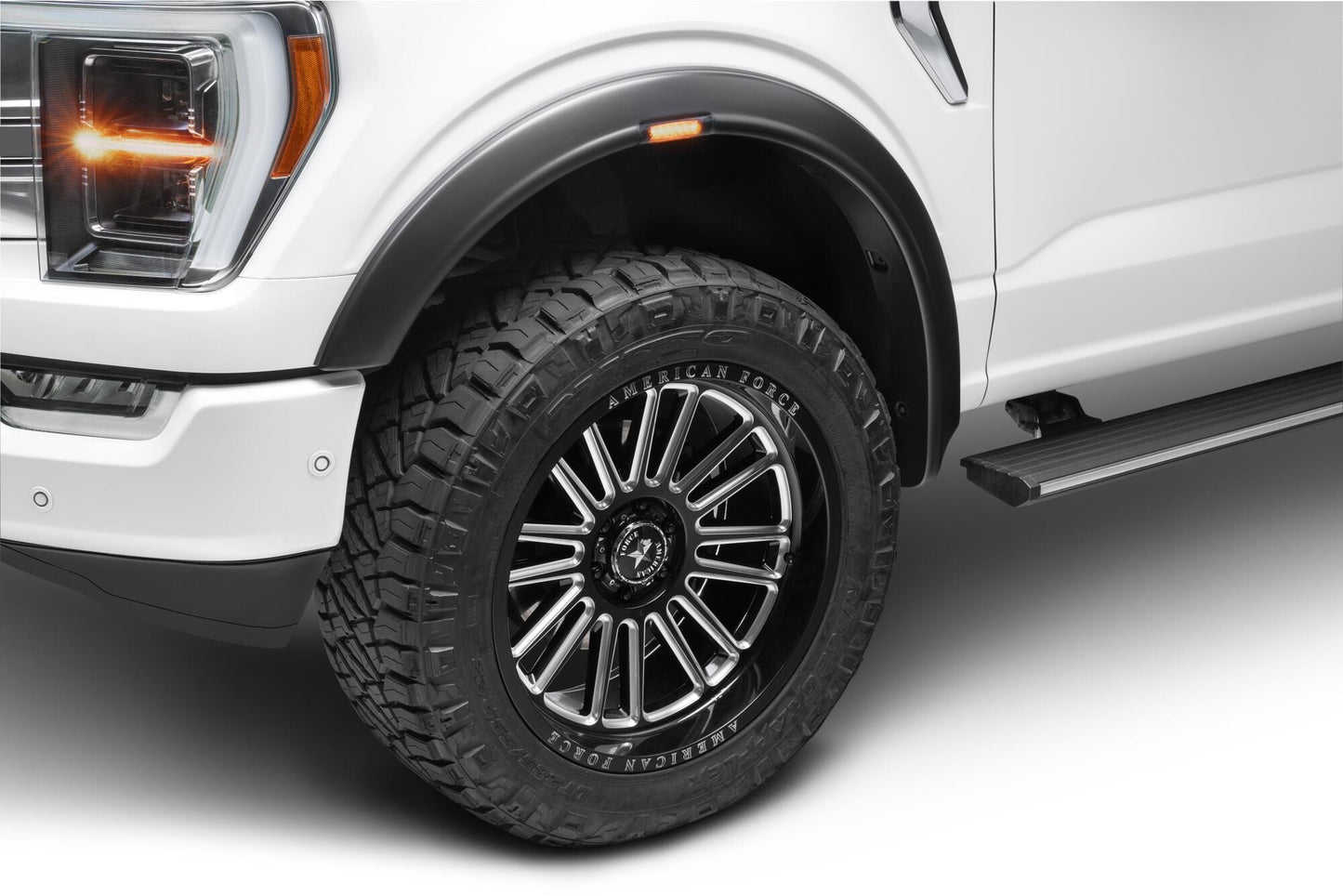 Husky Liners RVL Fender Flares Black Smooth Finish 4-Piece Set