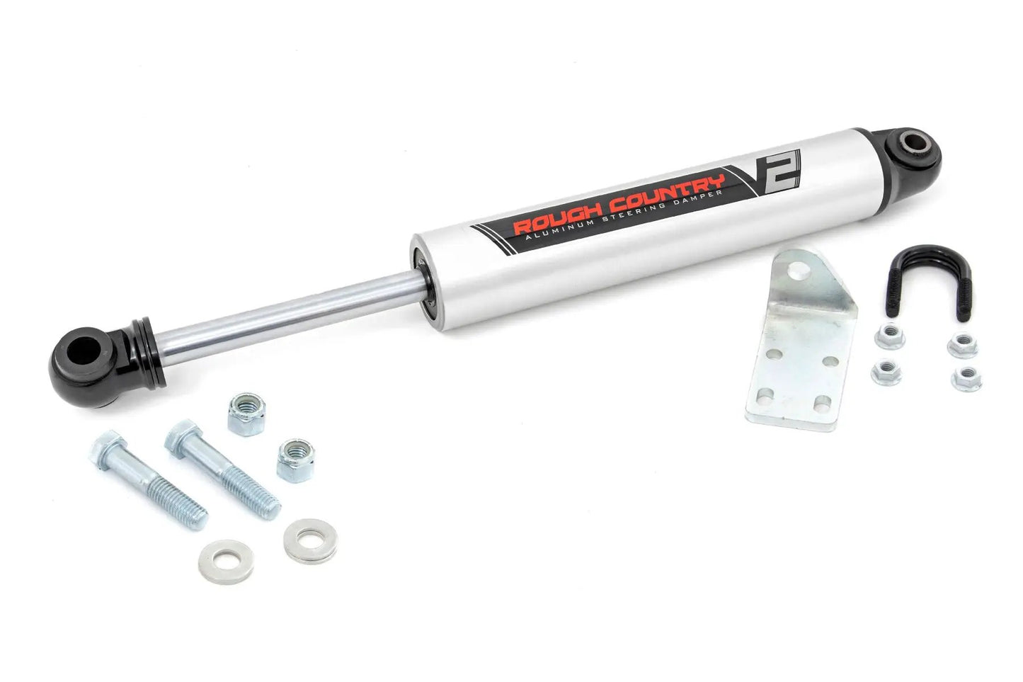Rough Country V2 Steering Stabilizer | 4-6 Inch Lift | Chevy/GMC 1500 (99-06 & Classic) by Rough Country