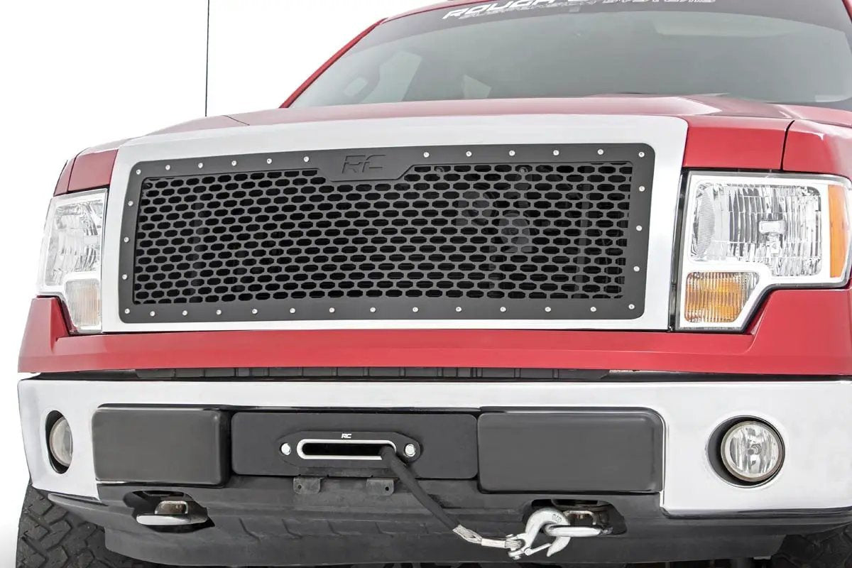 Rough Country Mesh Grille | Ford F-150 2WD/4WD (2009-2014) by Rough Country