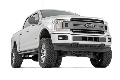 Kit de luces LED | Montaje en parrilla | Par de 10" Slimline negras | Ford F-150 (18-20)