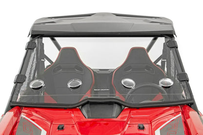 Rough Country Vented Full Windshield | Scratch Resistant | Honda Talon 1000 by Rough Country