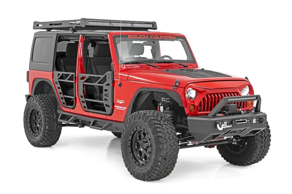 Rough Country Fender Delete Kit | FR & RR | Jeep Wrangler JK/Wrangler Unlimited (2007-2018) by Rough Country