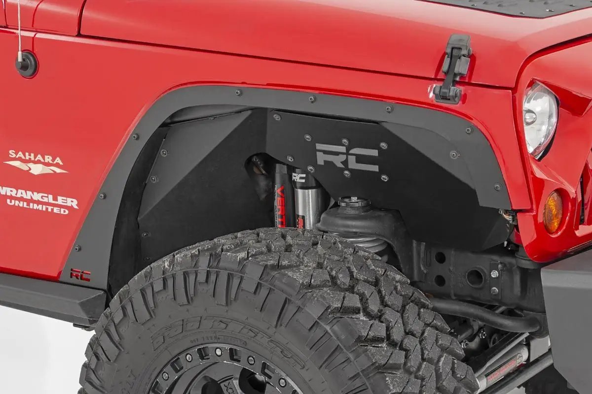 Rough Country Fender Delete Kit | FR & RR | Jeep Wrangler JK/Wrangler Unlimited (2007-2018) by Rough Country