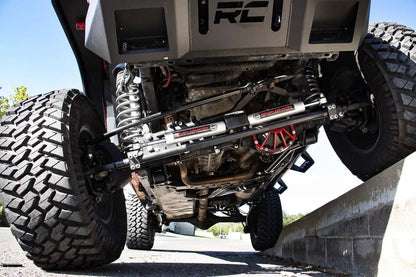 Rough Country N3 Steering Stabilizer | Dual | 2-8 Inch Lift | Jeep Wrangler JK/Wrangler Unlimited (07-18) by Rough Country