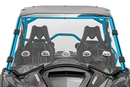 Вентилируемое лобовое стекло | Устойчивое к царапинам | Can-Am Maverick Max 1000R X