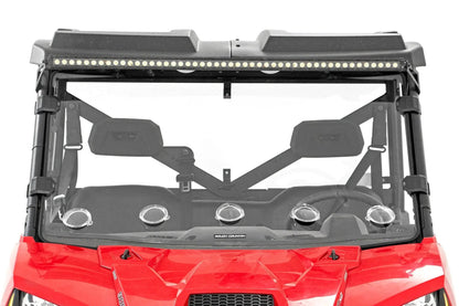 Rough Country Vented Full Windshield | Scratch Resistant | Polaris Ranger 1000/Ranger XP 900/1000 by Rough Country