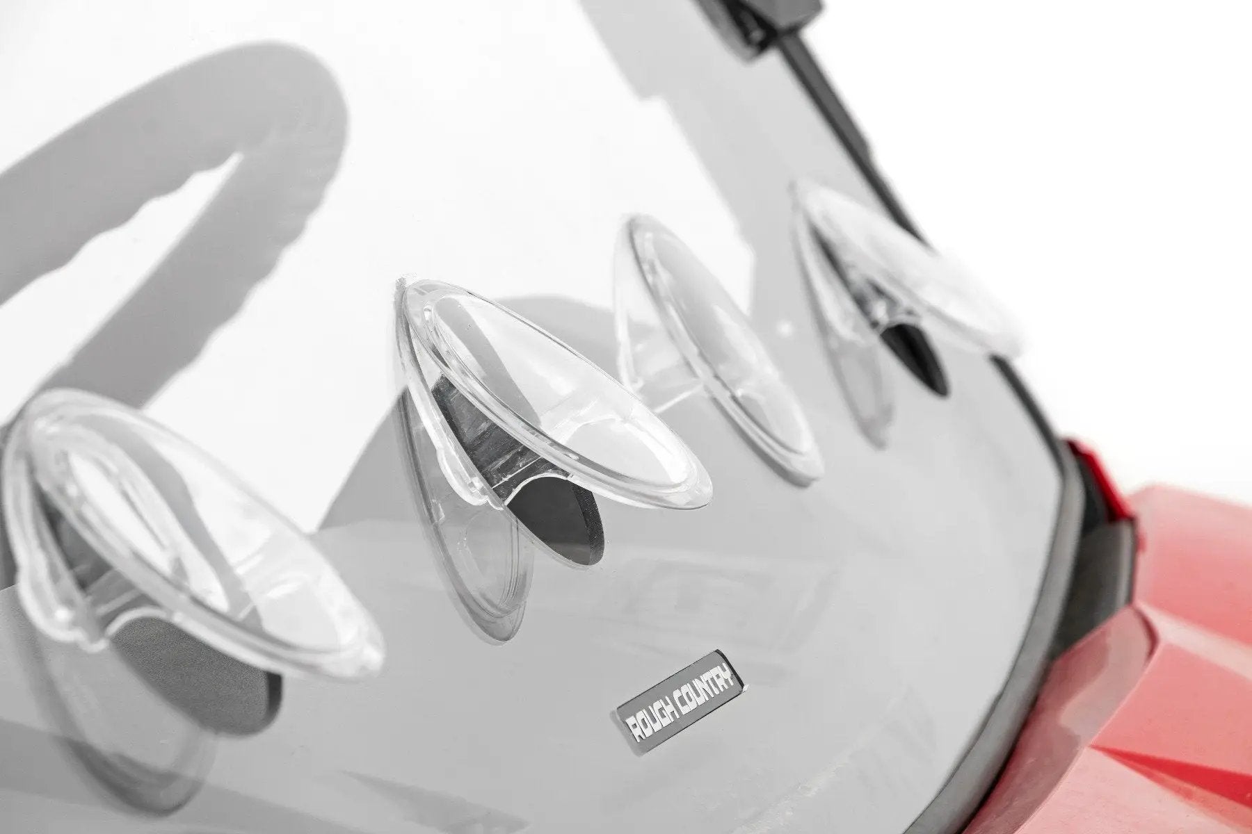 Rough Country Vented Full Windshield | Scratch Resistant | Polaris Ranger 1000/Ranger XP 900/1000 by Rough Country