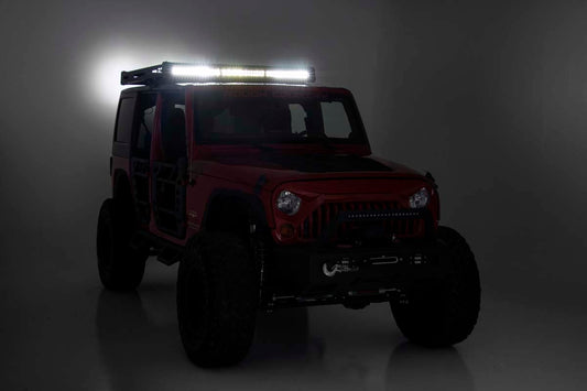 Portaequipajes de techo | Luces Black Series | Jeep Wrangler JK/Wrangler Unlimited (07-18)