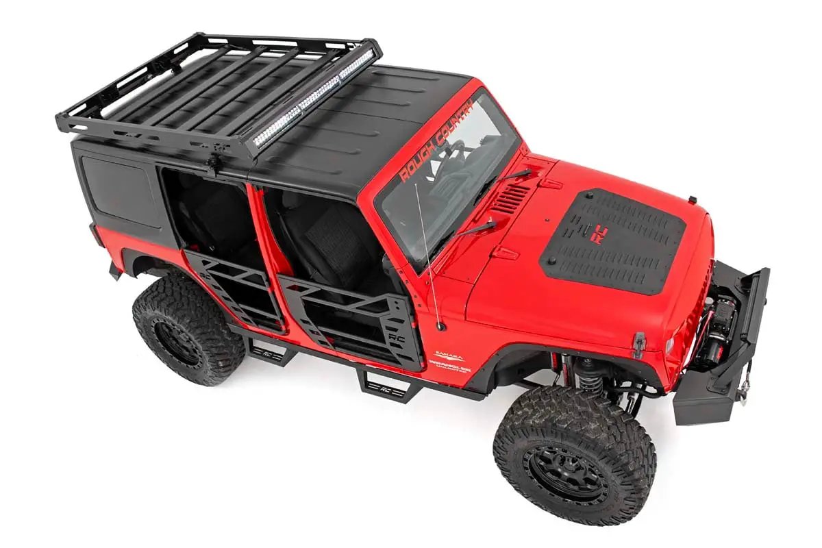 Rough Country Roof Rack | Jeep Wrangler JK/Wrangler Unlimited (2007-2018) by Rough Country