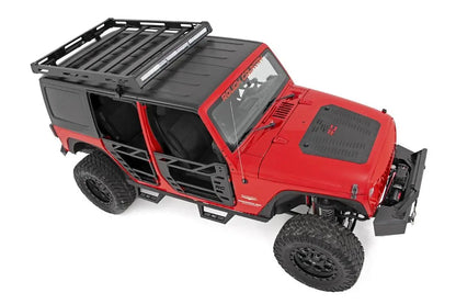 Rough Country Tubular Doors | Front and Rear | Jeep Wrangler JK/Wrangler Unlimited (07-18) by Rough Country