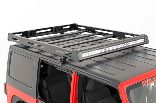 Portaequipajes de techo | Luces Black Series | Jeep Wrangler JK/Wrangler Unlimited (07-18)