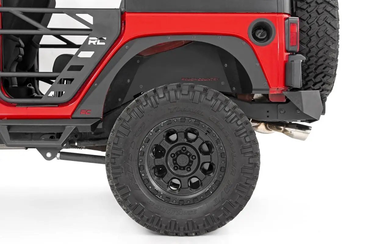 Rough Country Fender Delete Kit | FR & RR | Jeep Wrangler JK/Wrangler Unlimited (2007-2018) by Rough Country