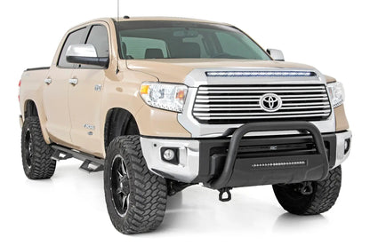 Rough Country LED Light Kit | Hood Bulge | 40" White/Amber Strip | Toyota Tundra (14-21) by Rough Country
