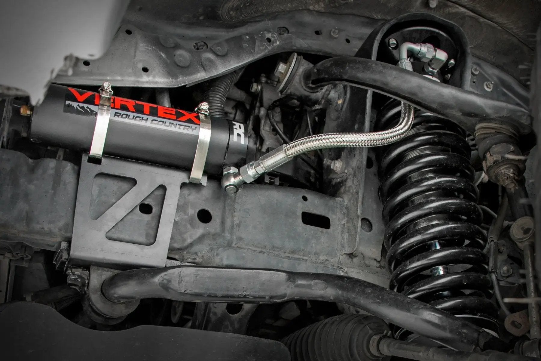 Rough Country Vertex 2.5 Reservoir Coilovers | Front | 3.5" | Toyota Tacoma 2WD/4WD (05-23) by Rough Country