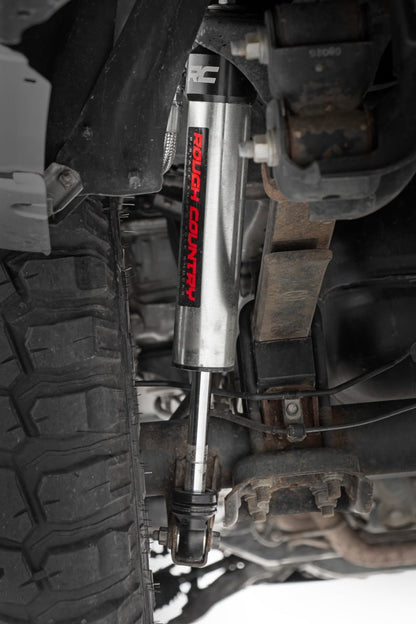 Rough Country Vertex 2.5 Reservoir Rear Shocks | 6-7" | Toyota Tacoma 2WD/4WD (2005-2023)