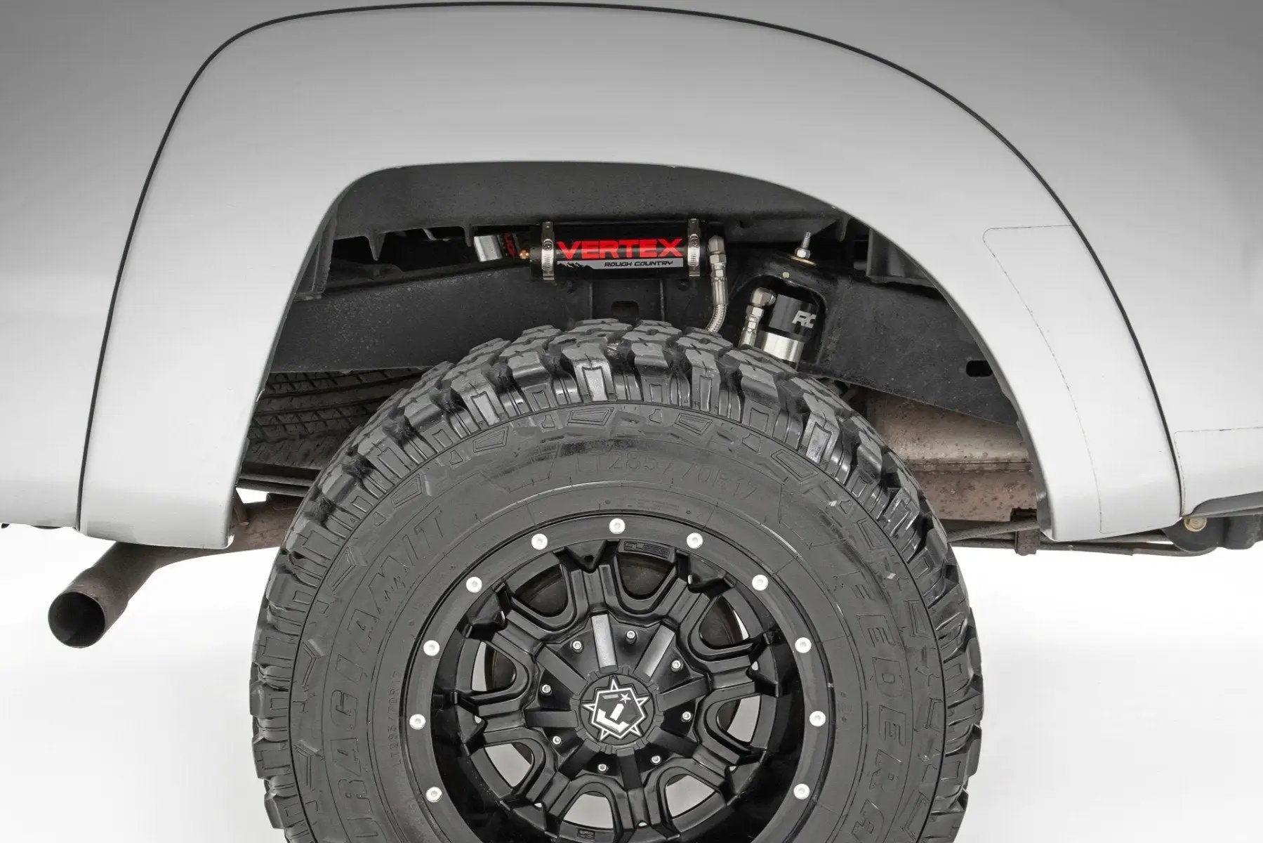 Rough Country Vertex 2.5 Reservoir Rear Shocks | 3" | Toyota Tacoma 2WD/4WD (2005-2023) by Rough Country