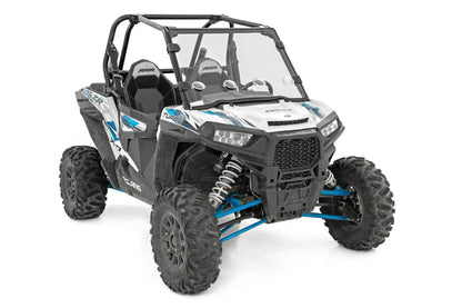 Rough Country Full Windshield | Vented | Scratch Resistant | Polaris RZR XP 1000 by Rough Country