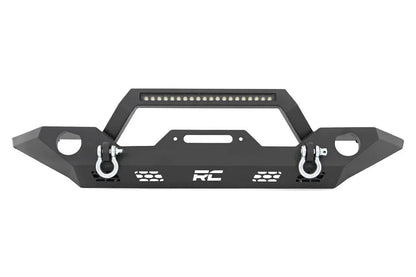 Rough Country Front Bumper | Sport | OE Fog | Jeep Gladiator JT/Wrangler JK & JL/Wrangler Unlimited by Rough Country