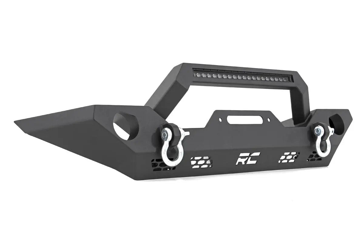 Rough Country Front Bumper | Sport | OE Fog | Jeep Gladiator JT/Wrangler JK & JL/Wrangler Unlimited by Rough Country