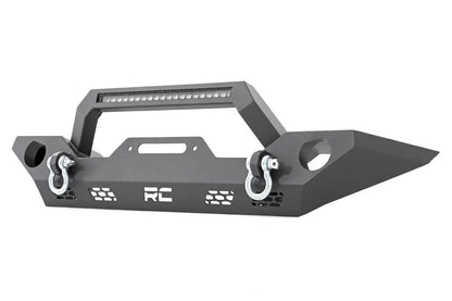 Rough Country Front Bumper | Sport | OE Fog | Jeep Gladiator JT/Wrangler JK & JL/Wrangler Unlimited by Rough Country