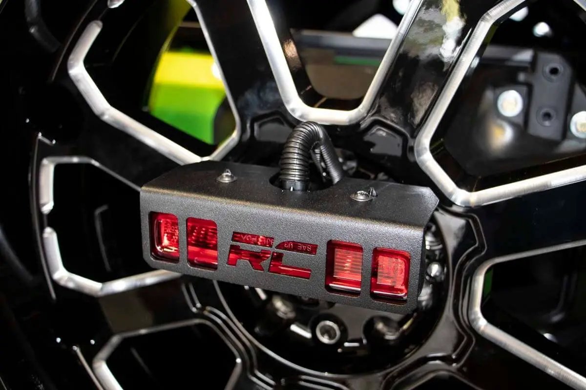 Rough Country 3rd Brake Light Relocation Bracket | Jeep Wrangler JL (18-26)/Wrangler Unlimited (18-26) by Rough Country
