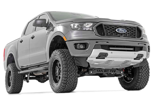 Kit de luces LED | Montaje en parachoques | Par delgado negro de 6" | Ford Ranger (19-23)