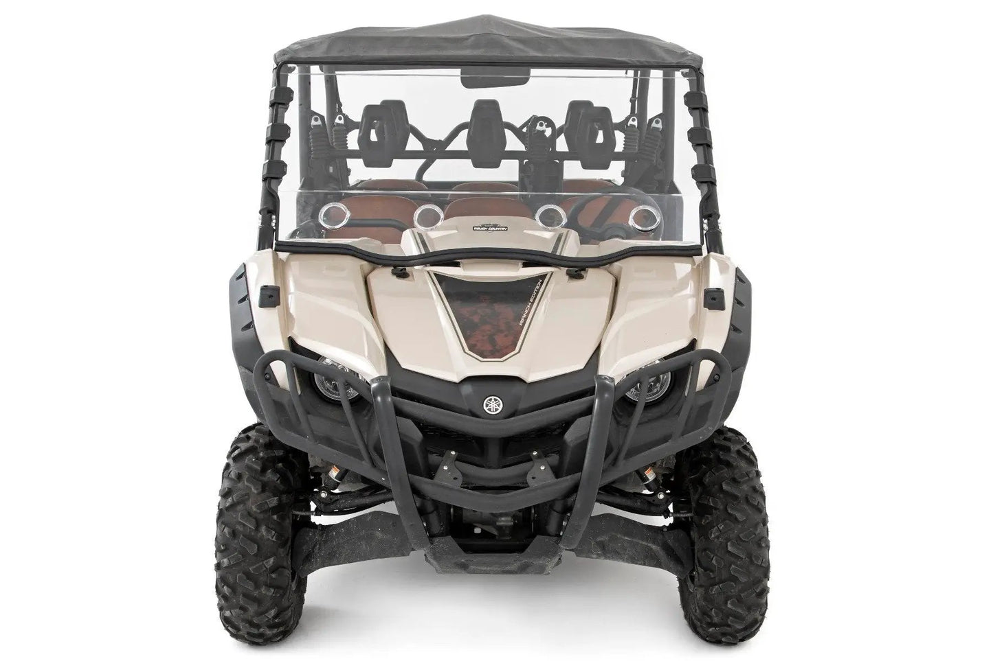 Rough Country Vented Full Windshield | Scratch Resistant | Yamaha Viking 700 by Rough Country