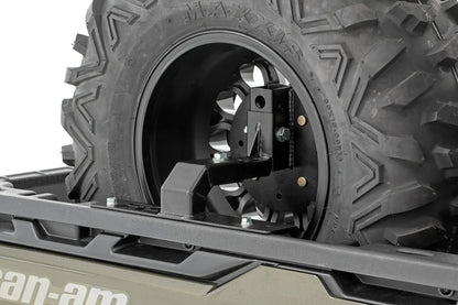 Rough Country Spare Tire Carrier | Bed Side Mount | Multiple Makes & Models (Can-Am/Polaris) by Rough Country