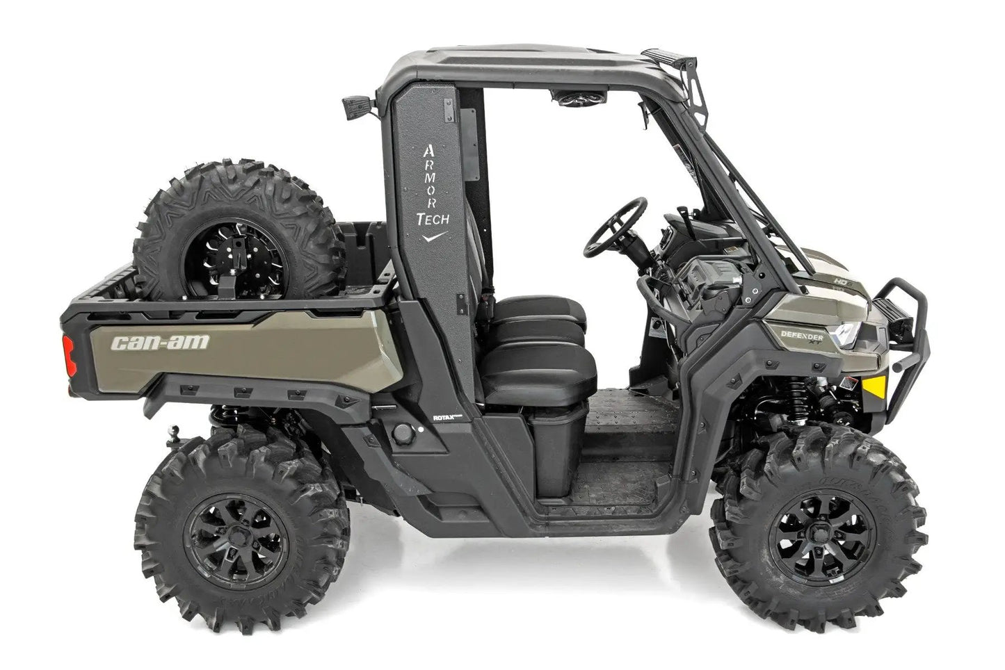Rough Country Spare Tire Carrier | Bed Side Mount | Multiple Makes & Models (Can-Am/Polaris) by Rough Country
