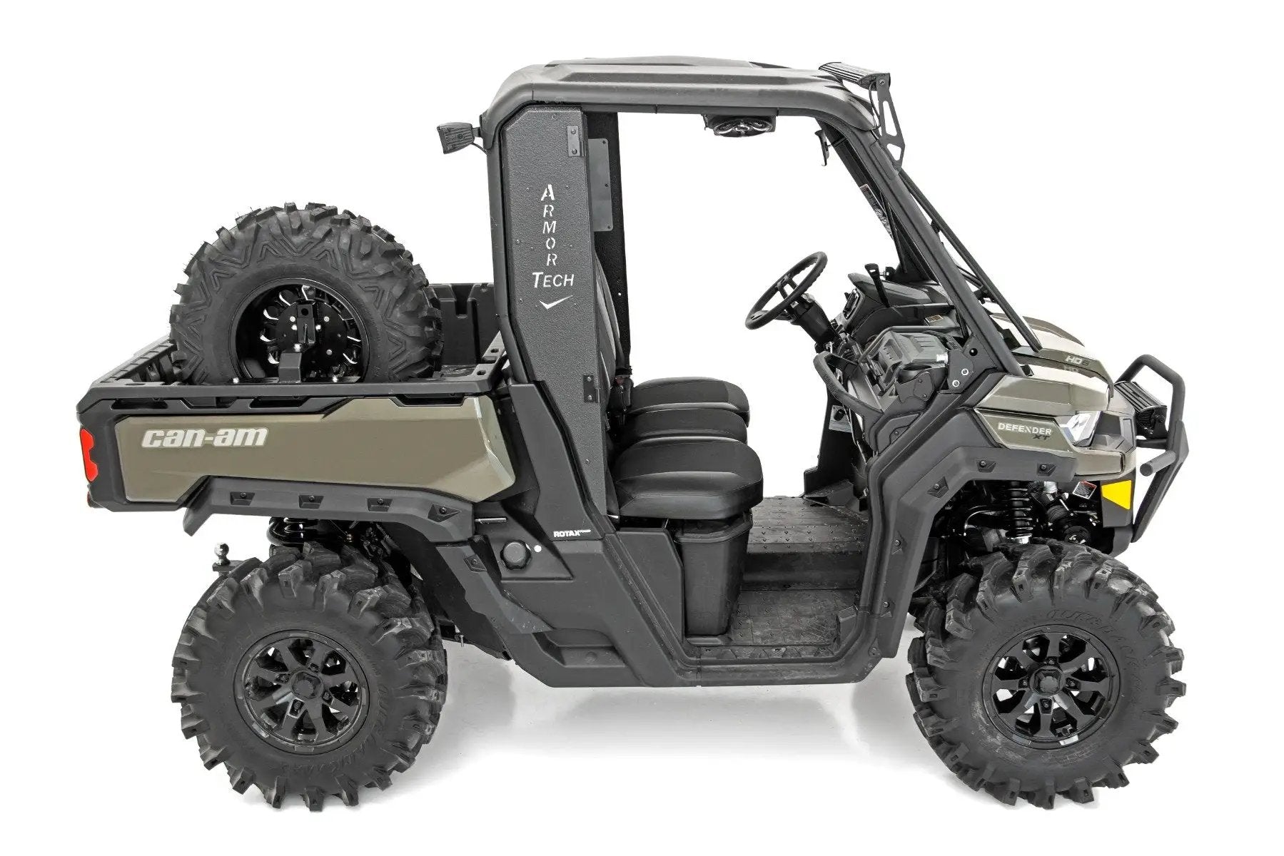 Rough Country Spare Tire Carrier | Bed Side Mount | Multiple Makes & Models (Can-Am/Polaris) by Rough Country