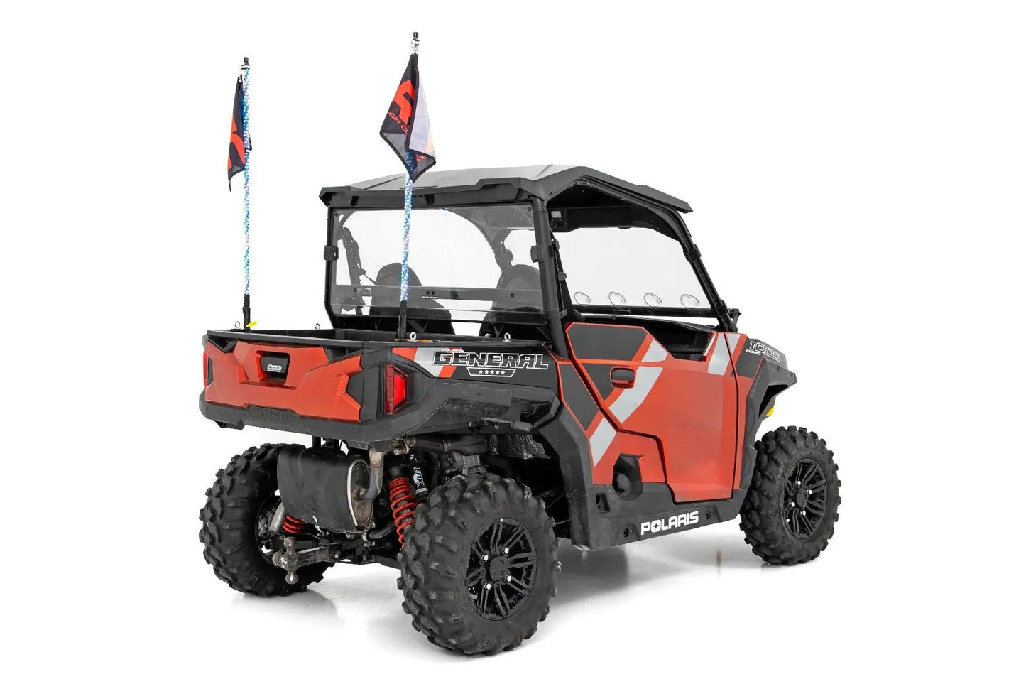 Rough Country Vented Full Windshield | Scratch Resistant | Polaris General XP 4 1000 by Rough Country