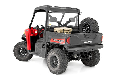 Luz LED | Montaje de jaula RR | Par de focos negros de 2" | Polaris Ranger 1000/Ranger XP 900/1000