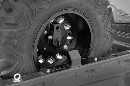 Rough Country Spare Tire Carrier | Bed Side Mount | Multiple Makes & Models (Can-Am/Polaris) by Rough Country
