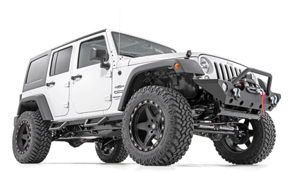 Изогнутые подножки | 4-дверные | Jeep Wrangler Unlimited 2WD/4WD (2007-2018)