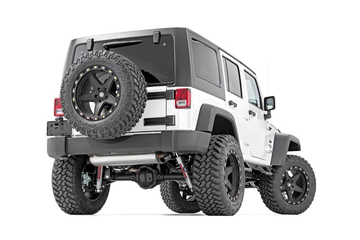 Изогнутые подножки | 4-дверные | Jeep Wrangler Unlimited 2WD/4WD (2007-2018)