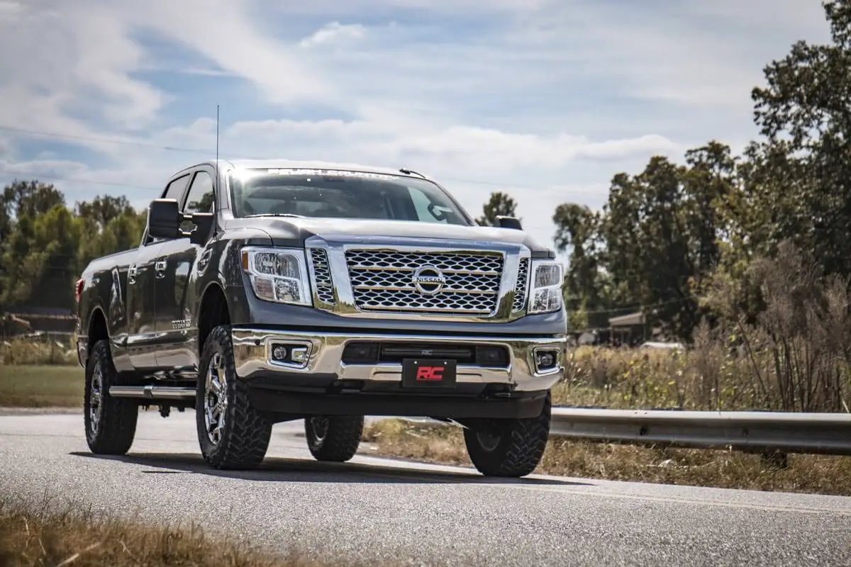 Rough Country 3 Inch Lift Kit | Nissan Titan XD 2WD/4WD (2016-2024) by Rough Country