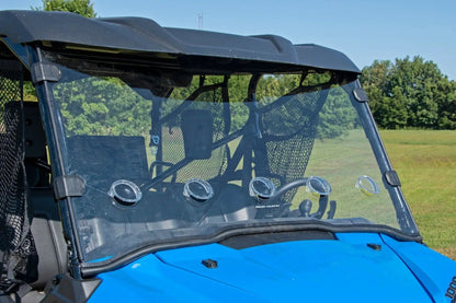 Rough Country Vented Full Windshield | Scratch Resistant | Honda Pioneer 1000 by Rough Country