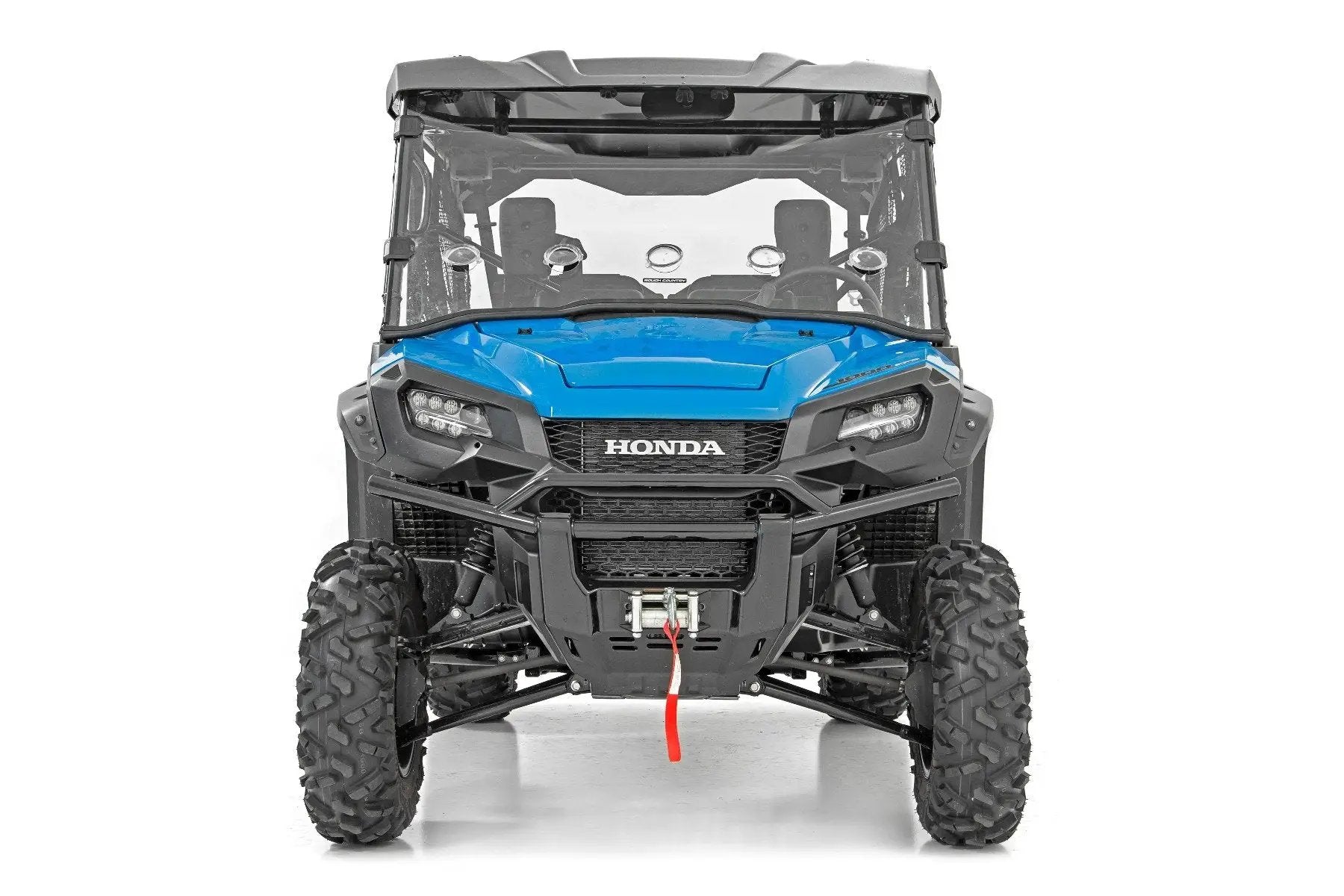 Rough Country Vented Full Windshield | Scratch Resistant | Honda Pioneer 1000 by Rough Country