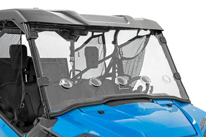 Rough Country Vented Full Windshield | Scratch Resistant | Honda Pioneer 1000 by Rough Country